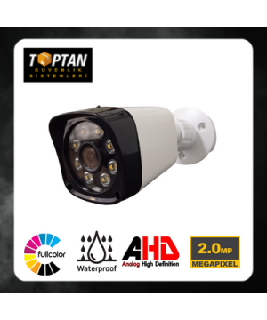 2 MP 8 ATOM LED AHD WARM LED DIŞ MEKAN GÜVENLİK KAMERASI - 2015