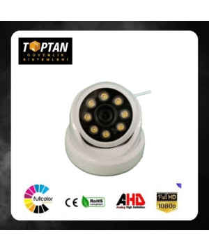 2 MP 8 ATOM LED WARM LED RENKLİ DOME KAMERA ARNA-2228