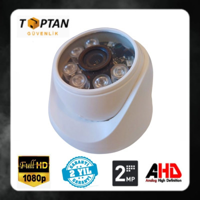 6 ATOM LED FULL HD 2 MP 1080P 3,6 MM İÇ MEKAN DOME GÜVENLİK KAMERASI - ARNA-2239