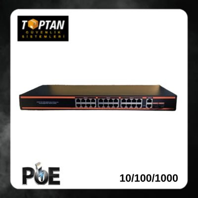 24 PORT 10/100/1000 POE SWITCH