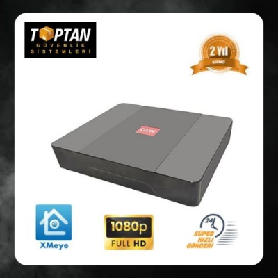 4 Kanal Tek Sesli AHD DVR Kayıt Cihazı - Arna2041