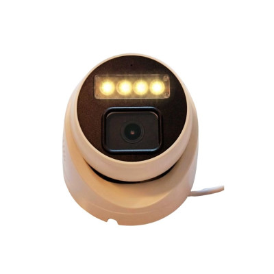 ARNA GERÇEK 5 MP IP POE WARM LED SESLİ İÇ MEKAN DOME GÜVENLİK KAMERASI ARN-5250WX