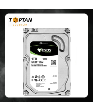 Seagate Exos 7E2 1TB 7200RPM 128MB Sata Disk ST1000NM0008 3.5" GÜVENLİK HARD DİSK