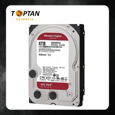 Wd Red WD40EFAX 3,5" 4tb, 256MB, 5400 Rpm, 7/24-Nas-Server HDD