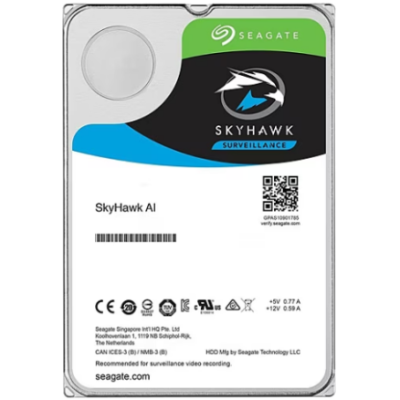 Seagate 3.5" 12 TB Skyhawk ST12000VE0008 SATA 3.0 7200 RPM Hard Disk
