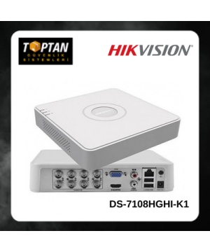 HIKVISION DS-7108HGHI-K1  H.265 TURBO HD DVR KAMERA KAYIT CİHAZI