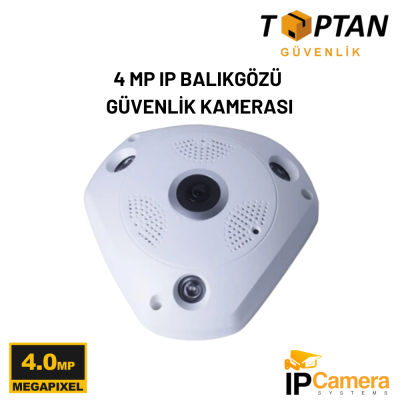 4 MP IP BALIKGÖZÜ GÜVENLİK KAMERASI- 1273