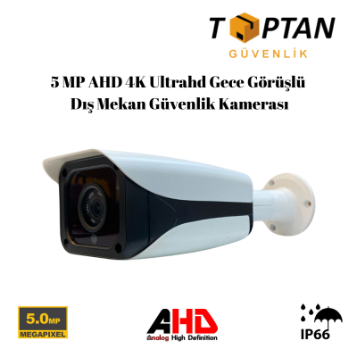 5 MP AHD 4K Ultrahd Gece Görüşlü Dış Mekan Güvenlik Kamerası ARNA-2095