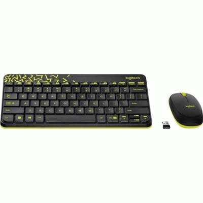 Logitech MK240 Nano Kablosuz Klavye Mouse Seti