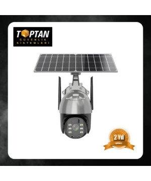 Solar Güneş Panelli Güvenlik Kamerası - Arna2073