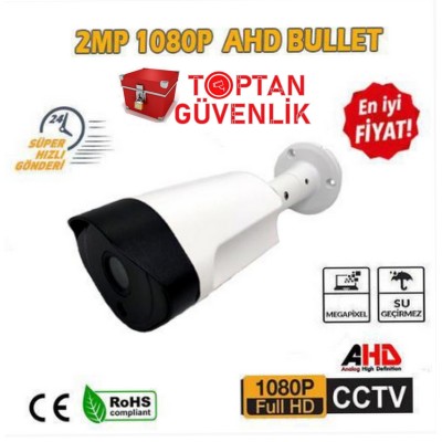 2 MP 1080P Gece Görüşlü FULL HD AHD Metal Kasa Güvenlik Kamerası ARNA-2021