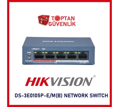 HAIKON NETWORK SWITCH DS-3E0105P-E/M(B) 4 x 10/100