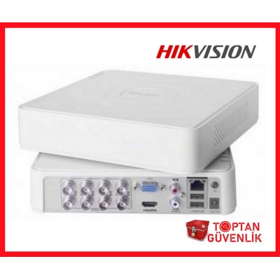 HIKVISION 8 KANAL DS-7108 HGHI-F1/N 2Mp 1080P Lite 5in1 Hibrit DVR Kayıt Cihazı