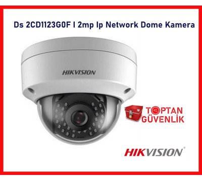 Hikvision Ds -2CD1123G0F-I 2mp Ip Network Dome Kamera