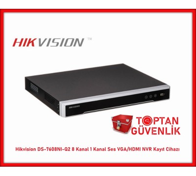 Hikvision DS-7608NI-Q2 8 Kanal NVR Kayıt Cihazı