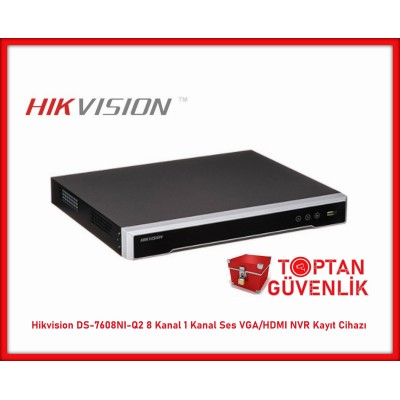 Hikvision DS-7608NI-Q2 8 Kanal NVR Kayıt Cihazı