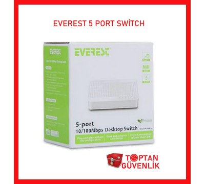 Everest ESW-105 5 Port 10/100Mbps Ethernet Switch Hub