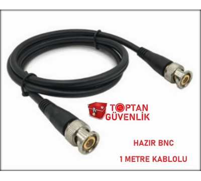 Hazır Kablolu BNC Konnektör 1 Metre ARNA-6110