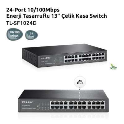 TP-LINK TL-SF1024D 24 Port 10/100Mbps Switch