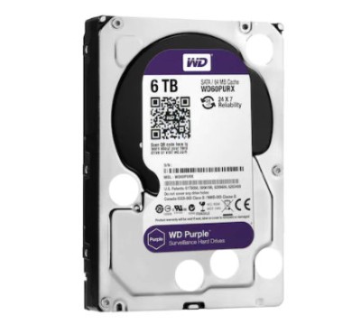 WD Purple  6 TB 3.5" 5400 RPM Güvenlik HDD