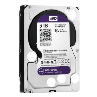 WD Purple  6 TB 3.5" 5400 RPM Güvenlik HDD
