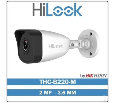 HILOOK THC-B220-M 2MP 3.6MM CMOS 1080P 40MT IP 67 SMART IR/DNR M