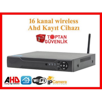 16 Kanal 5 MP Wireless Wifi AHD HİBRİT KAMERA KAYIT CİHAZI ARNA-4216