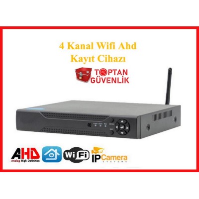 4 Kanal 5 MP H265 Kablosuz Ahd Wireless Kayıt Cihazı ARNA-4204