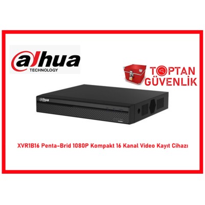 Dahua XVR1B16 Penta-Brid 1080P Kompakt 16 Kanal Video Kayıt Cihazı