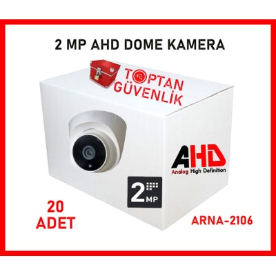 2 MP 1080P AHD 6 ATOM LED DOME GÜVENLİK KAMERASI ARNA-2106 20 ADET