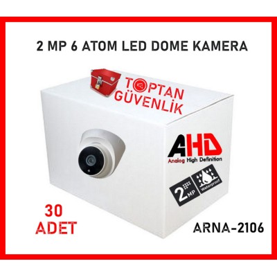 2 MP 1080P AHD 6 ATOM LED DOME GÜVENLİK KAMERASI ARNA-2106 30 ADET