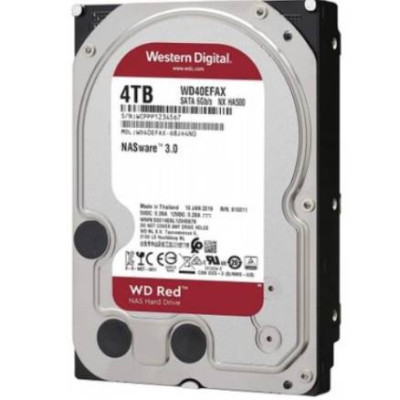 Wd Red WD40EFAX 3,5" 4tb, 256MB, 5400 Rpm, 7/24-Nas-Server HDD