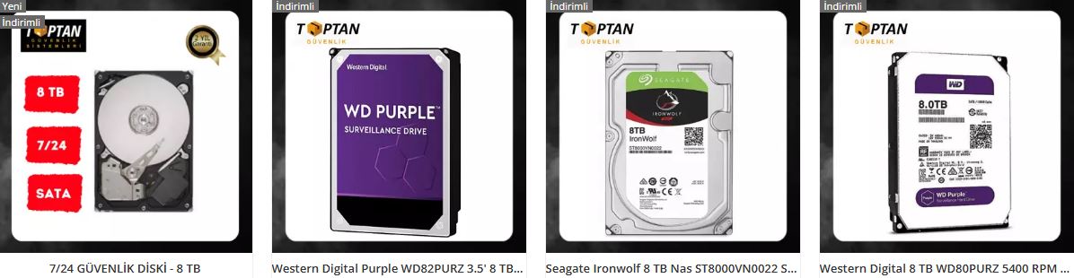 8 tb harddisk
