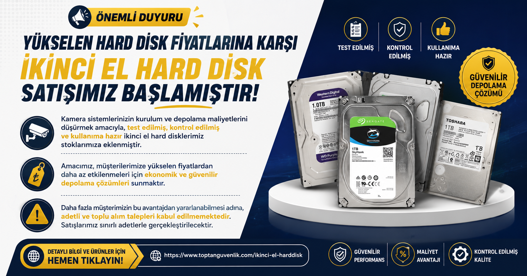 ikinci el harddisk