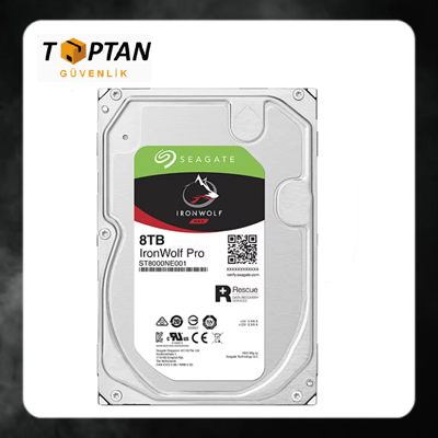 Seagate Ironwolf Pro 3.5" 8 TB ST8000NE001 SATA 3.0 7200 RPM Harddisk