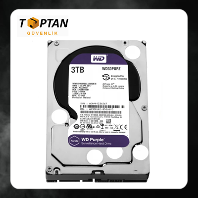 WD Purple 3TB 3,5