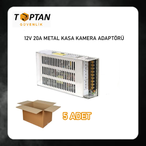 CORTEX 12V 15 AMPER SLİM KAMERA ADAPTÖRÜ MA-1215ASL görünüm