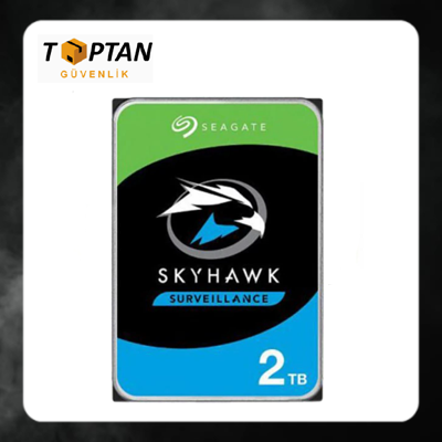 Seagate SKYHAWK 2 TB Sabit Disk 7/24 Güvenlik Harddiski