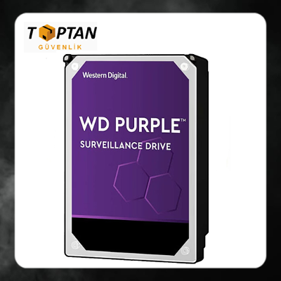 Western Digital Purple WD82PURZ 3.5' 8 TB 7200 RPM HDD Güvenlik
