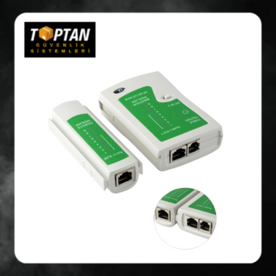 IP KAMERA NETWORK KABLO TEST CİHAZI RJ45 RJ11 - ARNA 4511 görünüm