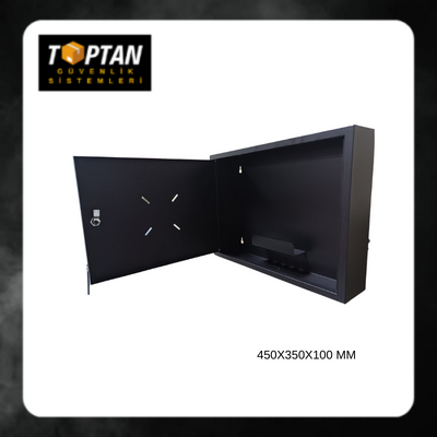 SİYAH METAL KASA NETWORK BOX - 3654 görünüm