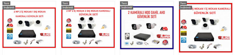 ev içi kamera sistemleri fiyatları