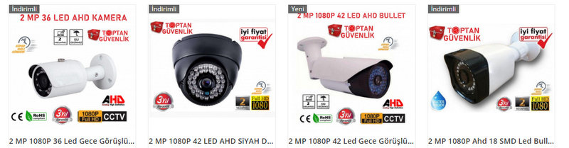 güvenlik kamera fiyatları ve özellikleri