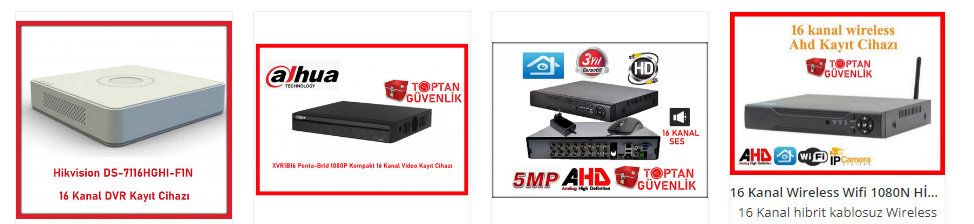 16 kanal dvr kayıt cihazı tavsiye