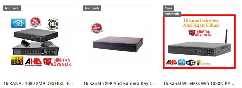 16 kanal dvr