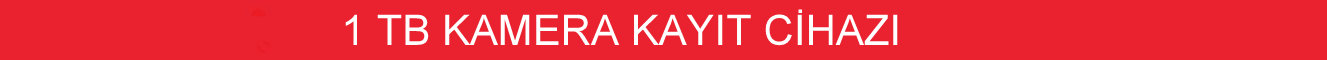 1 tb kamera kayıt cihazı