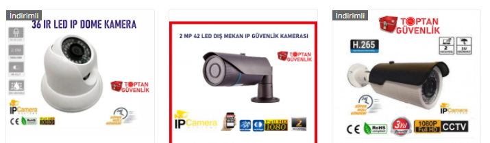 2 mp ucuz güvenlik kamerası
