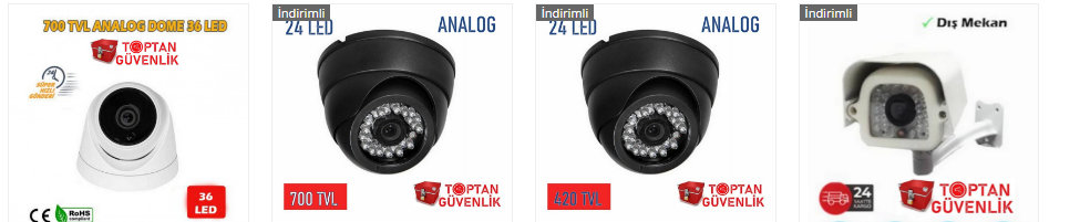 2.el güvenlik kamerası fiyatları