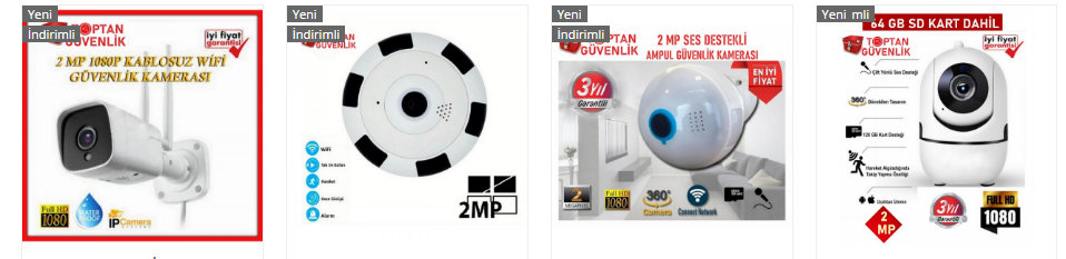 360 derece güvenlik kamerası