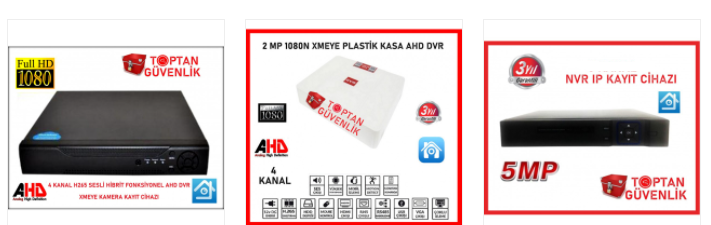 4 Kanal 4 Ses Kamera Kayıt Cihazı